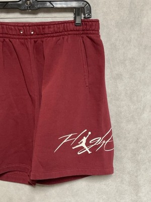 Nike Air Jordan Shorts L Red Essential Fleece HBR Jumpman Athletic FN4535-677