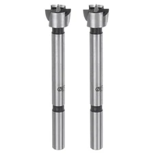 2pcs Forstner Drill Bit 19/32"(15mm) Dia Woodworking Drilling Hole Saw Tool