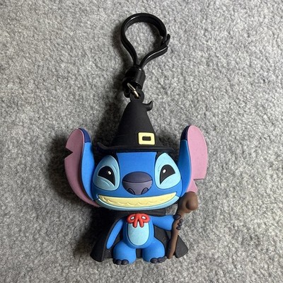 Disney Stitch Halloween Wizard 3D Figural Bag Clip