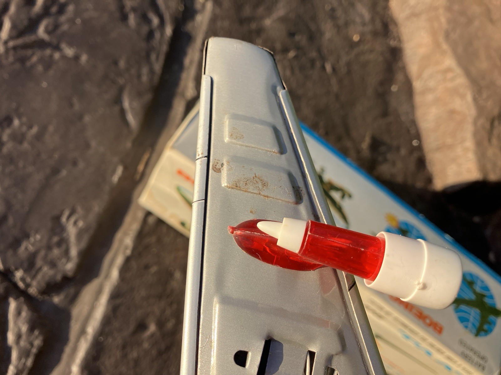 Pan Am Air Tin Toy Boeing 747 Battery Operated Jet Japan Lithograph original box