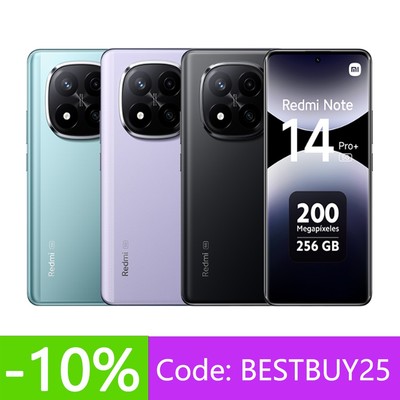 Xiaomi Redmi Note 14 Pro Plus 5G 8+256GB NFC 200MP Dual SIM Smartphone Global