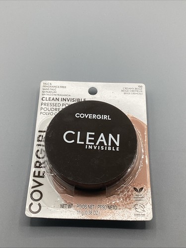 Covergirl Clean Invisible Pressed Powder - 150 Creamy Beige - NEW - Picture 1 of 5