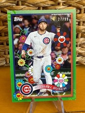 2025 Topps World Tour Tokyo Takashi Murakami Michael Busch Green 27/99 0148