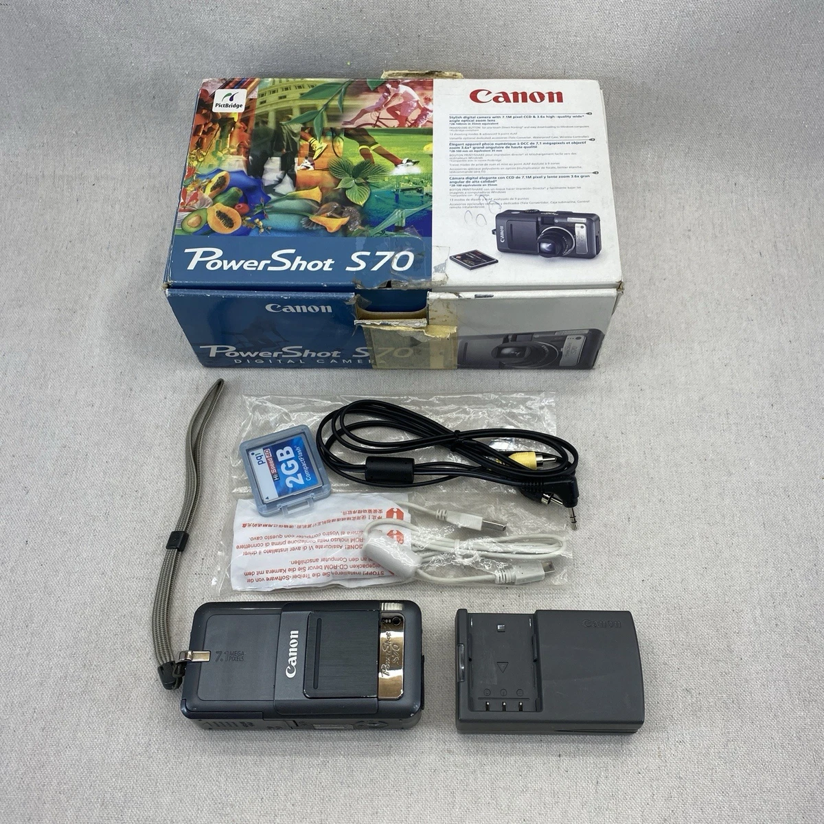 Canon PowerShot S70 Digital Cameras for Sale - Shop New & Used