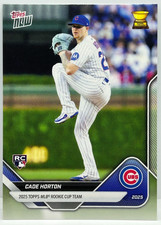 2025 Topps Now - Rookie Cup - Cade Horton RC-10 - Chicago Cubs.