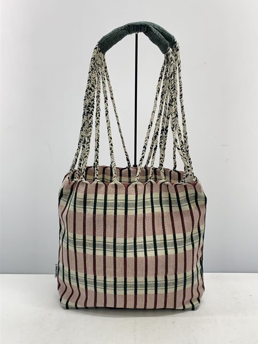 Dulton Tote Bag Multicolor Allover Pattern K6H03 - image 3