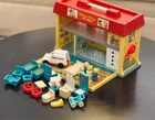 Vintage Fisher Price Play Family Children’s Hospital 1976 w/ accessories