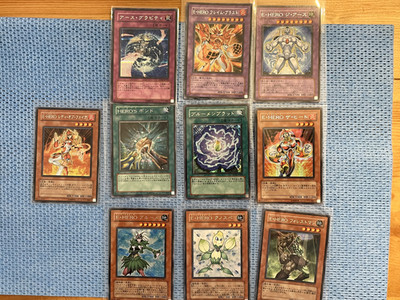 Yu-Gi-Oh PP10 Japanischer Elementar-HELD Secret Rare Set NM Premium Pack 10