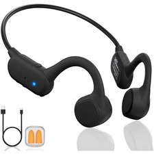 Cuffie a conduzione ossea auricolari wireless Bluetooth 5.3 auricolari aperti