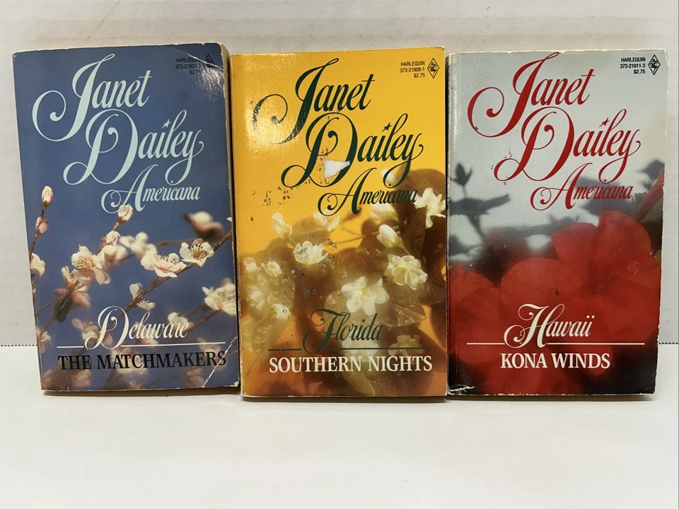 Lot Of 12 Janet Dailey Mixed Titles Romance Novels Paperbacks Foto 4 de 4