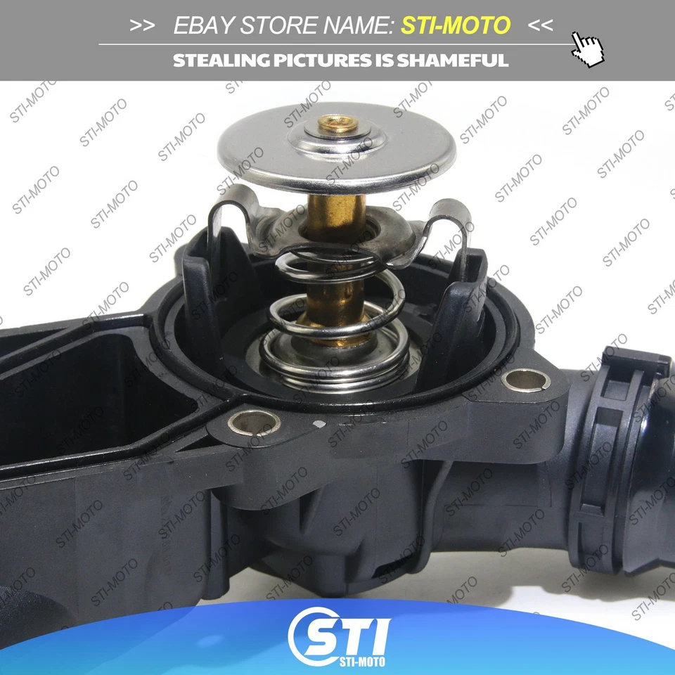 Thermostat & water pump for BMW E38 E39 E46 E53 E61 E60 E65 E66 E83 E85 Z3 - Image 4 of 4