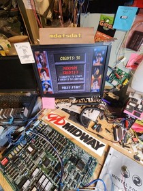 MORTAL KOMBAT 1 PCB JAMMA ARCADE BOARD SET 5.0 REV WORKING!!! (T-UNIT) MIDWAY