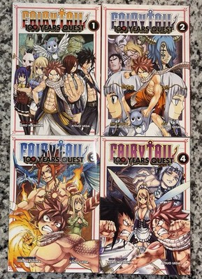 Fairy Tail: 100 Years Quest Manga Volumes 1-4 Kodansha Comics Softcover English