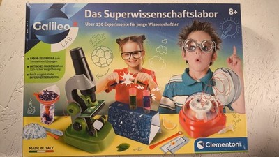 Clementoni Galileo Kinder Lab   Das-Wissenschafts-Labor 150 Versuche Experimente