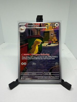 Pokemon Karten Gumshoos 153/132 Mega Evolution Illustration Rare - NM