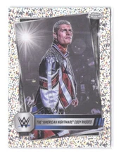 2025 Topps Chrome WWE American Nightmare Cody Rhodes #/249 Speckle Refractor SP