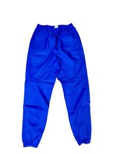 VTG Nike Nylon Track Pants Men s 90s Neon Blue Baggy Windbreaker Lightweight ST