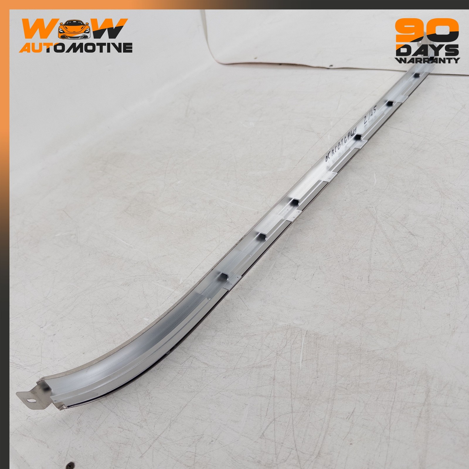 04-10 BENTLEY CONTINENTAL GT FRONT LEFT DRIVER SIDE DOOR STEP SILL TRIM OEM