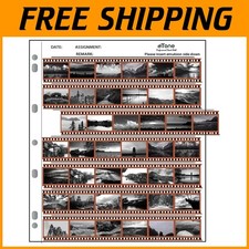 Archival Storage Sheets for 35mm Negatives x135