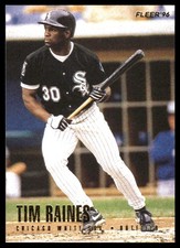 Tim Raines 1996 Fleer #75 Chicago White Sox MLB READ FREE SHIPPING AutographDen