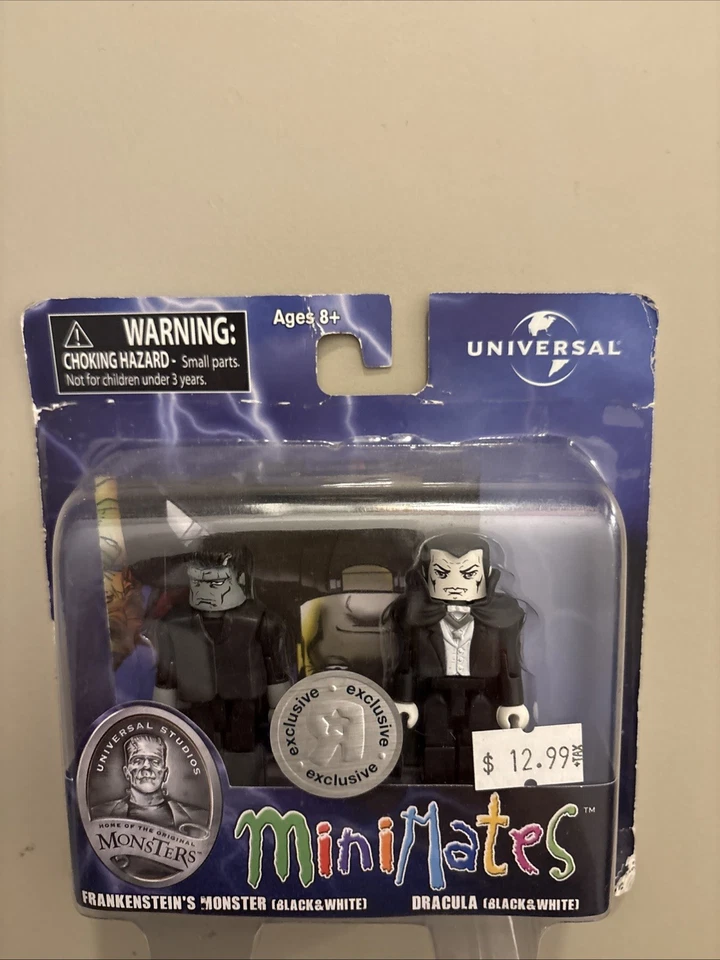 Minimates Universal Monsters Drácula y Frankenstein Foto 2 de 4