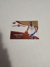 2010 Upper Deck World of Sports - Clear Competitors Xavier Henry #CC-8 /550 (RC)