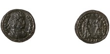 Coin Roman Empire Constantius 344-345 A.D.