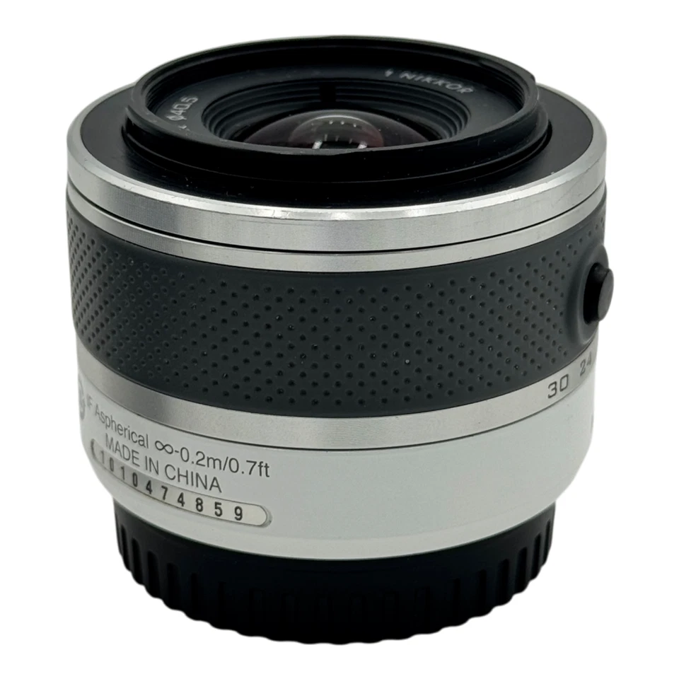 Nikon 1 VR 10-30mm 3.5-5.6 Objektiv 1-Mount Weiss Sehr gut Zoomobjektiv - Bild 4 von 4