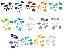 Nintendo Game Boy Advance SP GBA SP BUTTONS SET FULL R L A B D-Pad Pick Color
