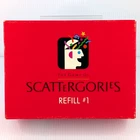 Milton Bradley Scattergories Refill #1 OPEN BOX Board Game Vintage 80s Family