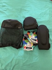 TSG Knee  Elbow Pads Set with Wrist Guards and Mesh Carry Bag