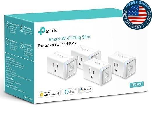 Smart Plug Mini 15A, compatible con Apple HomeKit, Smart Outlet funciona. neuvo.-image