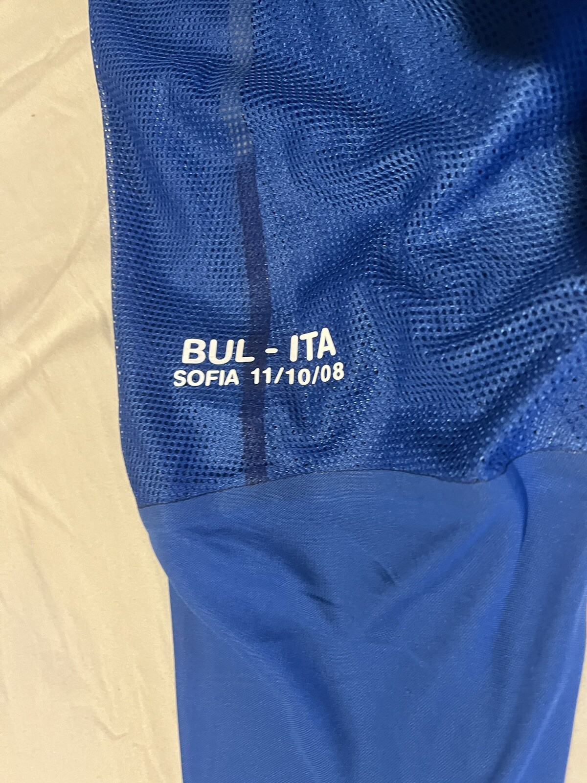 Italia Matchworn trikotspieler utileria Maillot # 8 Gatusso 2008 Vs Bulgaria image 5