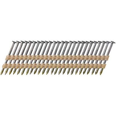 Metabo HPT 2-3/8 Inch Smooth Bright Basic Plastic Strip Nails | 5,000 Count |