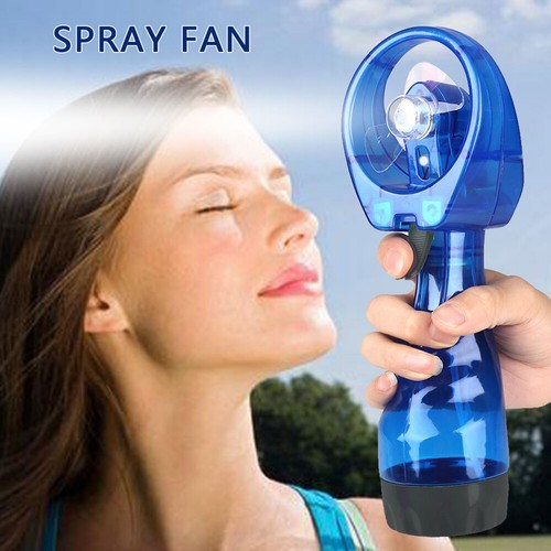 Portable Hand-held Desk Fan Battery Operated Cooling Cooler Fan Misting Fan AU - Picture 3 of 15