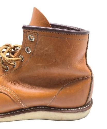Red Wing 9875 Irish Setter 6 inch Moc Brown Leather Work Boots US 9.5 - Picture 7 of 9