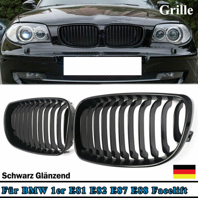Nieren Grill Kühlergrill Für BMW E81 E82 E87 E88 2008-2013 Glanz Schwarz Ersatz Nieren Grill Kühlergrill Für BMW E81 E82 E87 E88 2008-2013 Glanz Schwarz Ersatz