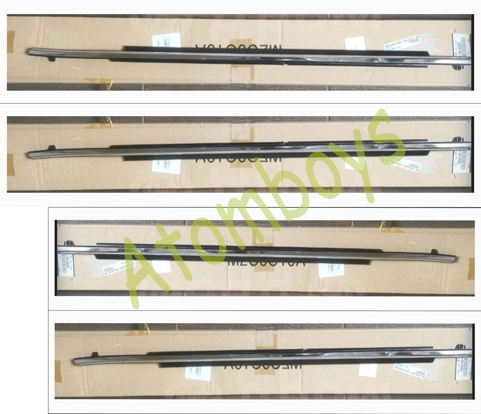 OEM Mazda CX-5 CX5 Door Window Sweep Belt Felt Molding WEATHERSTRIP CHROME STRIP - Image 2 of 4