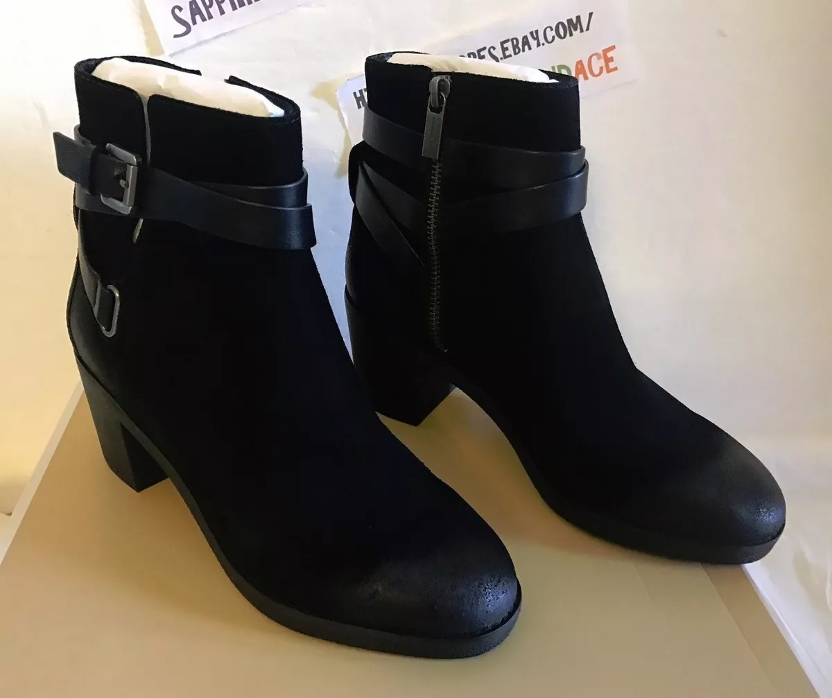 Ladies MICHAEL Michael Kors Fawn Booties SUEDE BLACK 6M 36 NEW 225.00