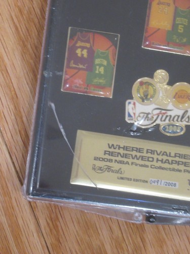 Boston Celtics LA Lakers NBA Baskeball The Finals 2008 Limited Edition Pin Set - Bild 4 von 4