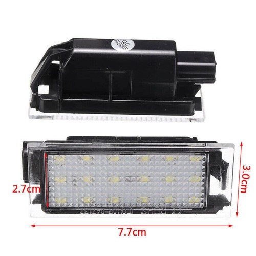 For Renault Clio Laguna Master MK2 MK3 Twingo LED Licence Number Plate Light - Picture 4 of 11