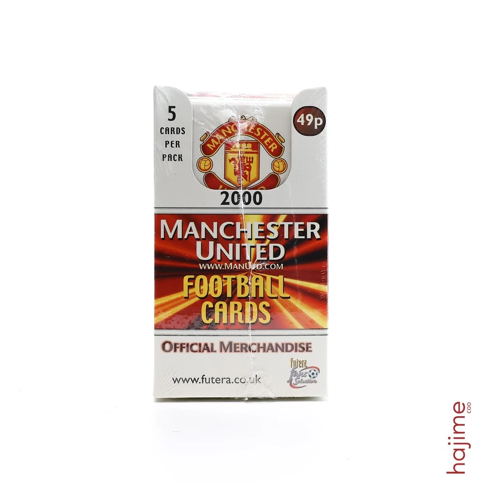 Tarjeta Futera Fans Selection Manchester United 2000 caja sellada (36 paquetes) Foto 4 de 4