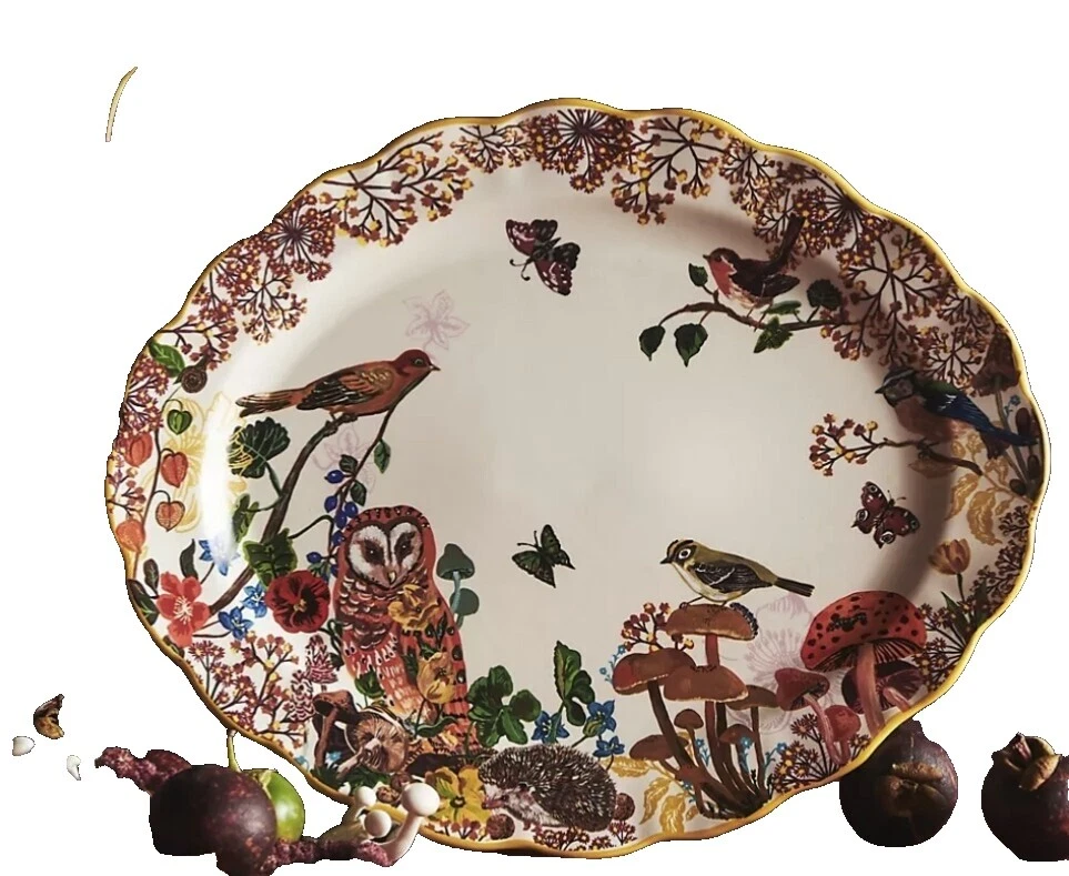 Anthropologie Stoneware Platters