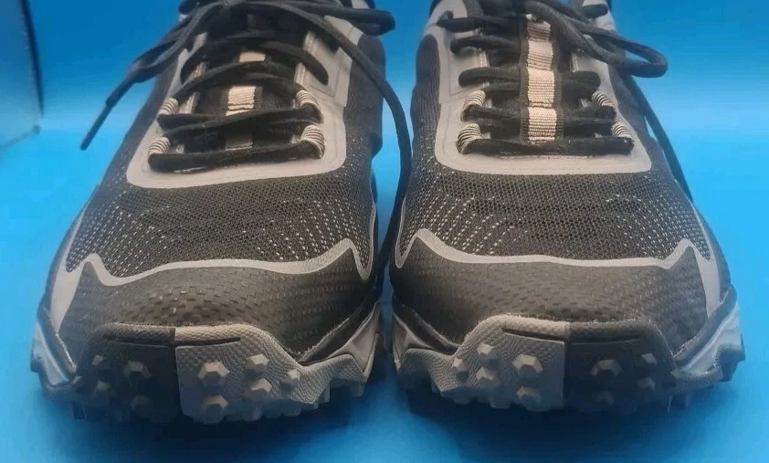 Boombah Бейсбол Софтбол Газон Обувь Черный/Серый BM17103 Мужской 14 Б/у Большой конд - Изображение 3 из 4