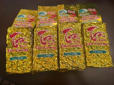 TRA XANH PREMIUM Yellow TAN CUONG HIGH MOUNTAIN GREEN TEA SPECIALTY 4 PACKs