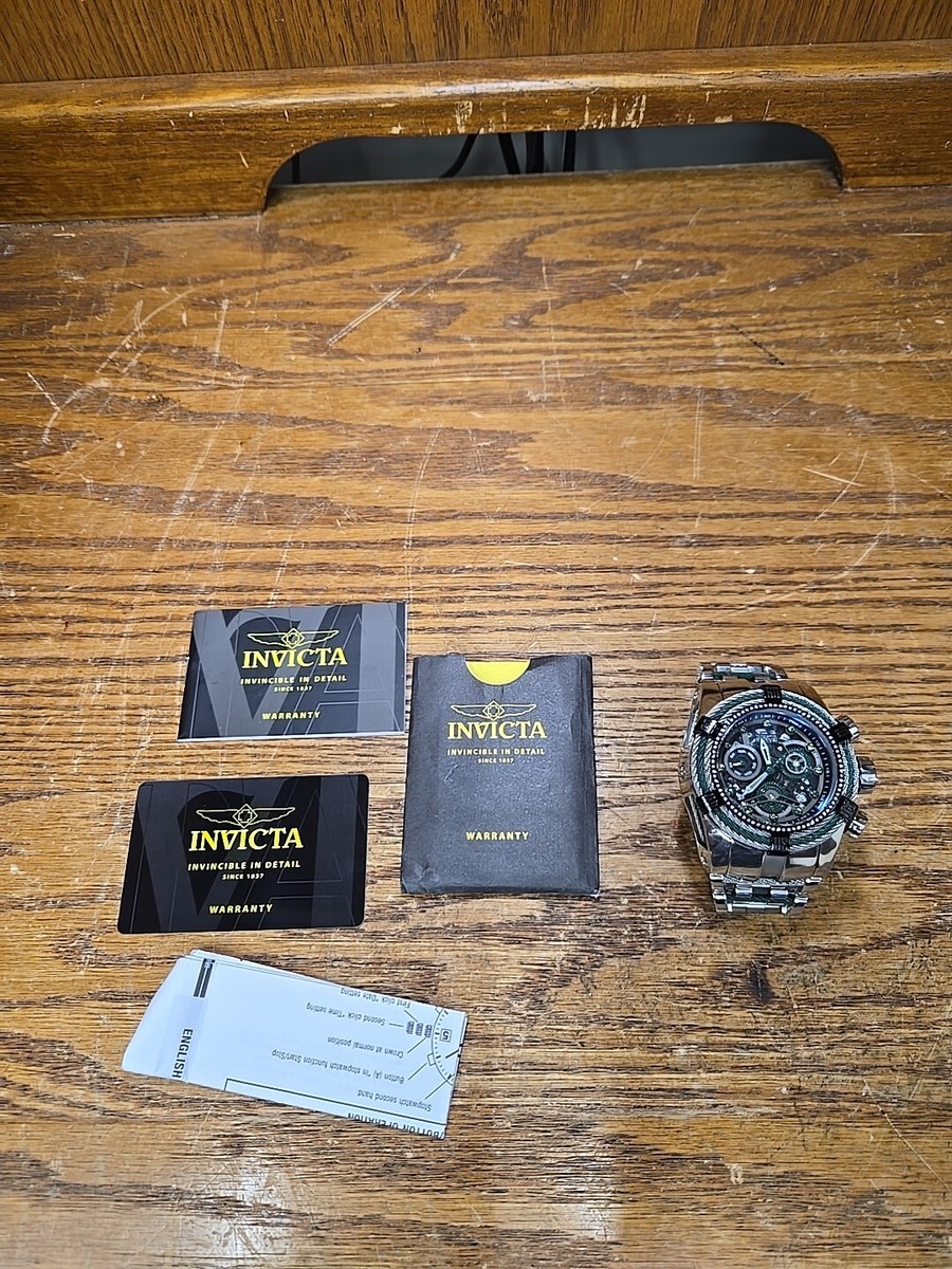 Invicta Bolt Zeus Model No 27235 Diamond Bezel With Papers UK