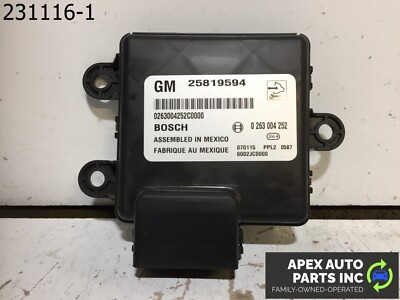 OEM 2007 GMC Acadia Driver Assist Park Control Module 25819594 | eBay