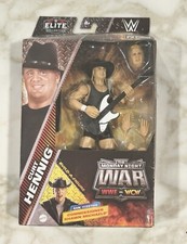 2024 Mattel WWE Elite Monday Night War Curt Hennig Commissioner BAF NEW SEALED!!