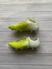 Adidas Predator Instinct FG Hunt M21030 White Green Cleats Boots UK 7 US 7.5