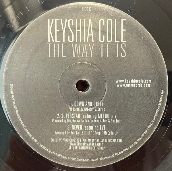Keyshia Cole / The Way It Is 2005 US Original Vinyl 2LP Keyshia Cole / The Way It Is 2005 US Original Vinyl 2LP
